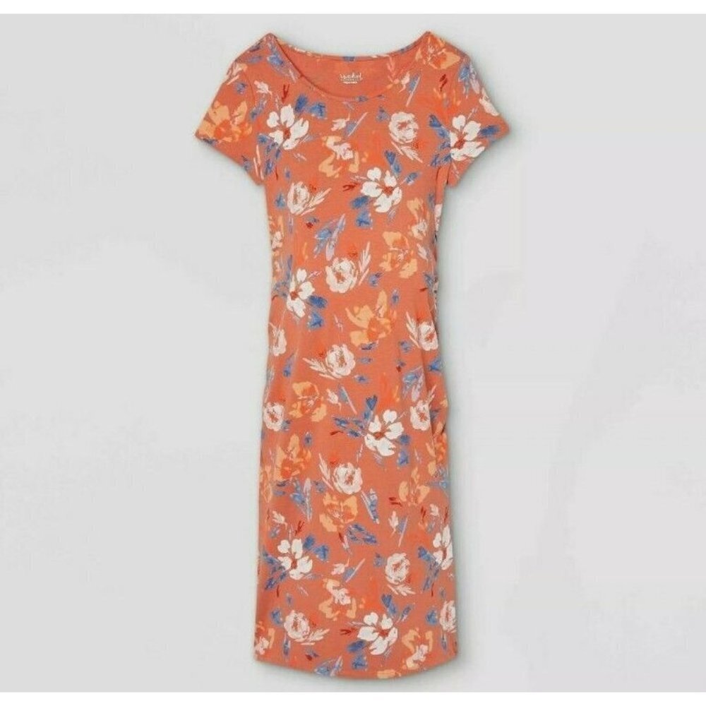 Nwt Isabel Maternity by Ingrid & Isabel Short Sleeve T-Shirt Maternity Dress XS